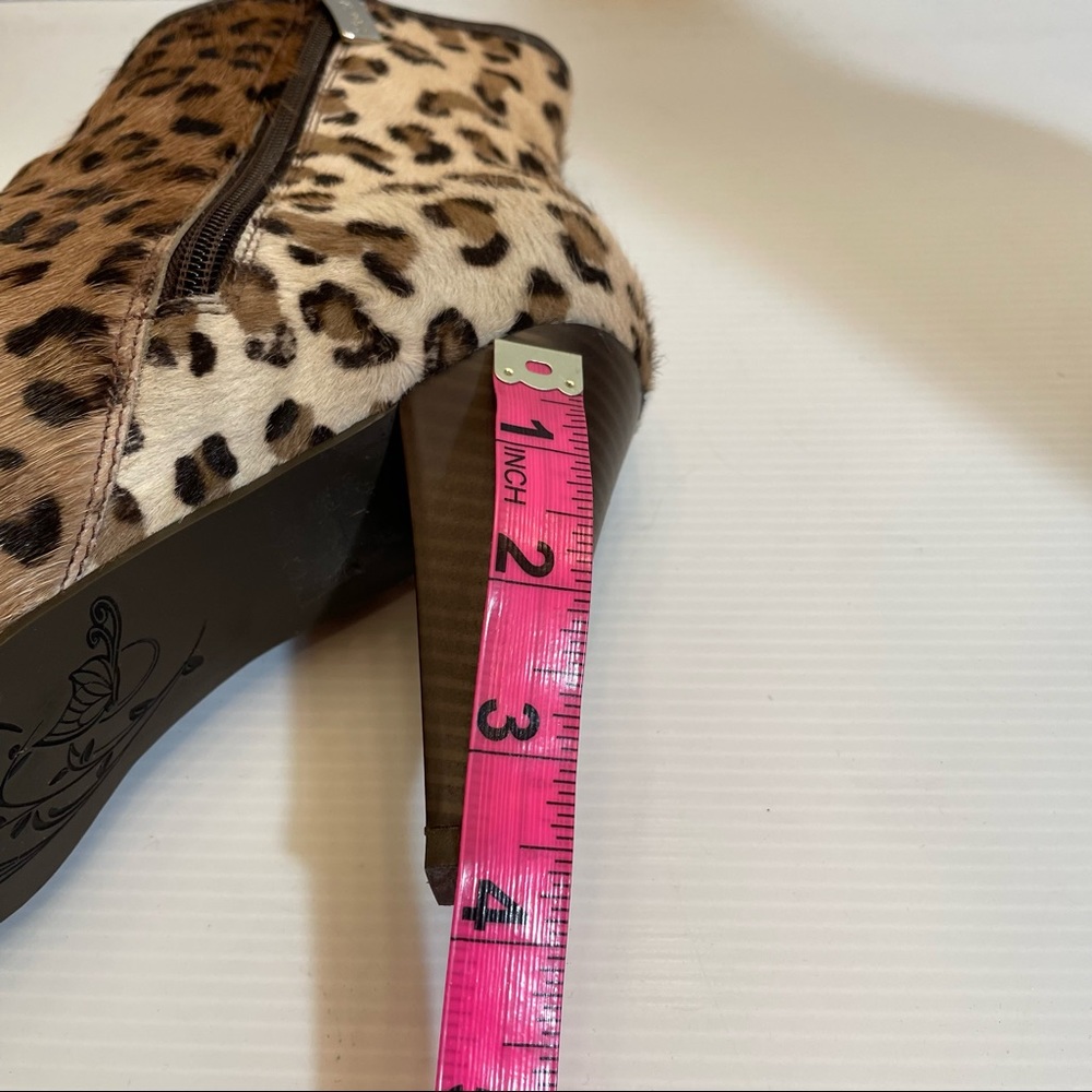 Rockwell Tharp Leopard 🐆 Calf hair Bootie - Picture 11 of 13
